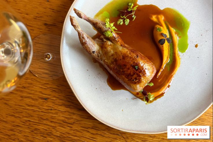 Fugue Restaurant - Caille farcie au cochon