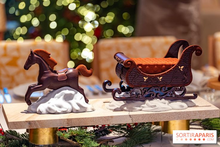 La Bûche de Noël 2024 et créations de Fête du Cheval Blanc par Maxime Frédéric et son équipe -  A7C6314