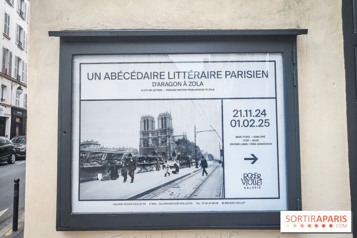 Un Abécédaire littéraire parisien, d’Aragon à Zola : l'expo photo gratuite de la galerie Roger-Viollet - IMG20241121100446