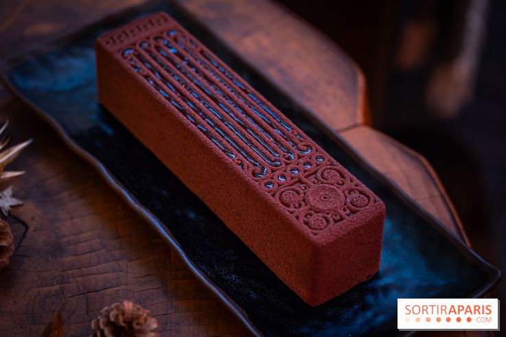 La bûche de Noël du Westin Paris-Vendôme 2024 et galette des Rois 2025 par Valentin Sevilla - photos -  A7C7112