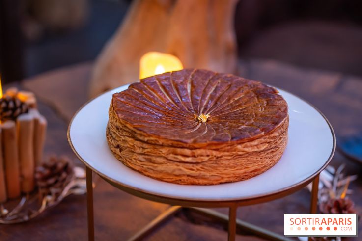 La bûche de Noël du Westin Paris-Vendôme 2024 et galette des Rois 2025 par Valentin Sevilla - photos -  A7C7117