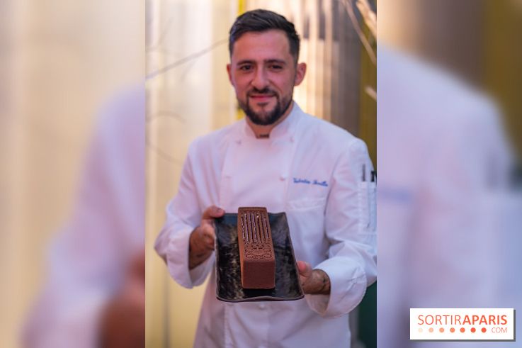 La bûche de Noël du Westin Paris-Vendôme 2024 et galette des Rois 2025 par Valentin Sevilla - photos -  A7C7120
