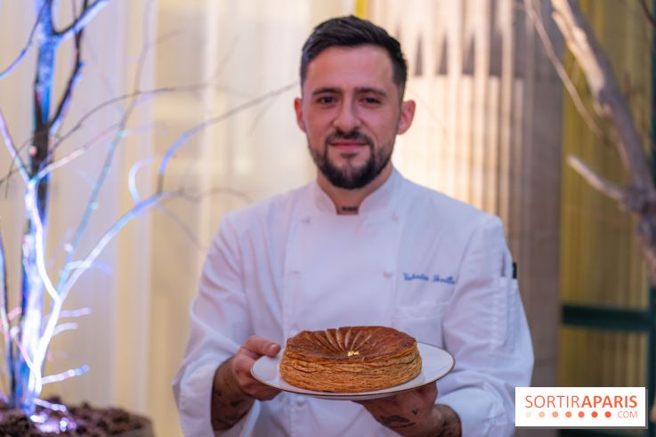 La bûche de Noël du Westin Paris-Vendôme 2024 et galette des Rois 2025 par Valentin Sevilla - photos -  A7C7124