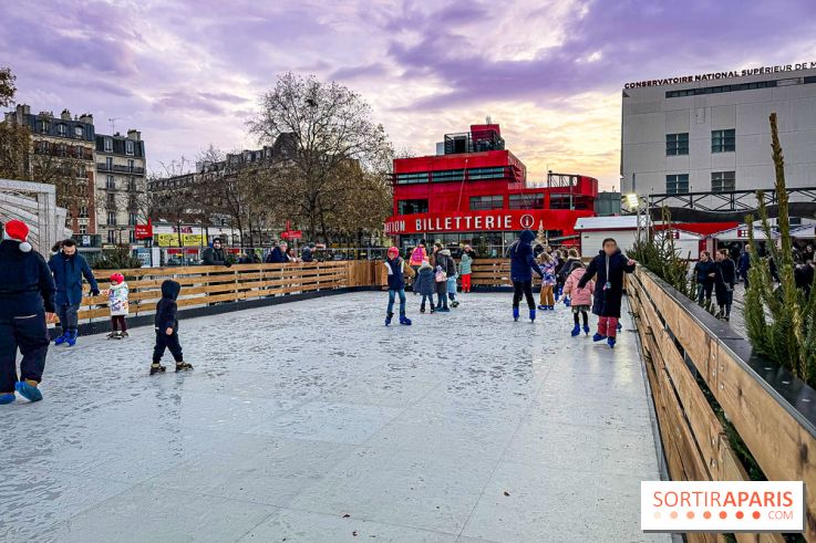 Le Marché et village de Noël de la Villette
