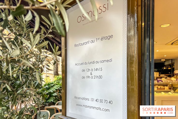 Osmossi par la maison Mavrommatis, le restaurant grec Paris 16e - horaires