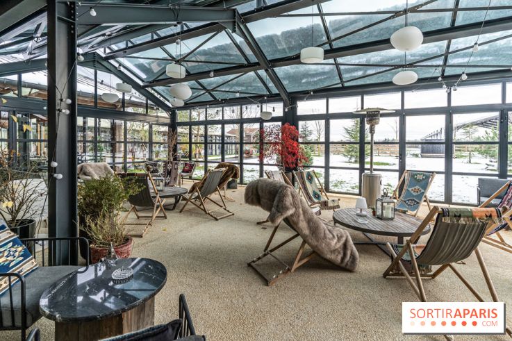 Bo Ranch, le restaurant - bar, site événementiel et lieu de compétition de Reining -  jardin d'hiver - terrasse