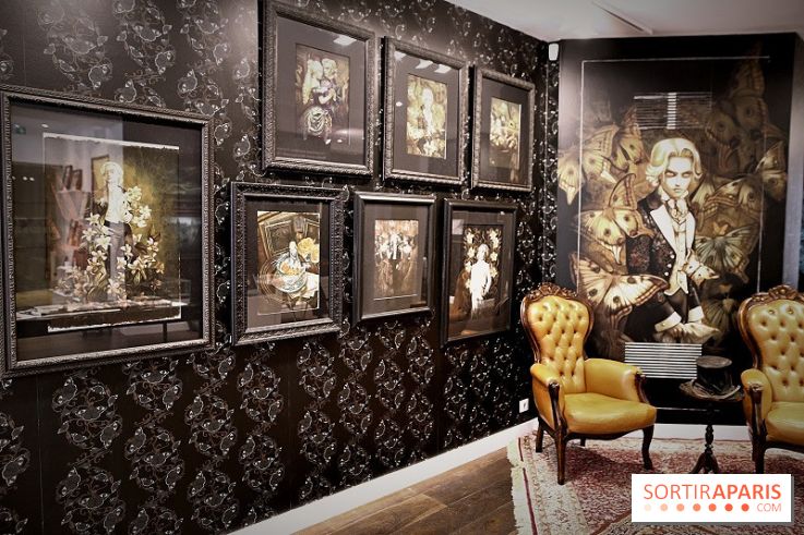 Benjamin Lacombe à la Galerie Gallimard, nos photos - bis