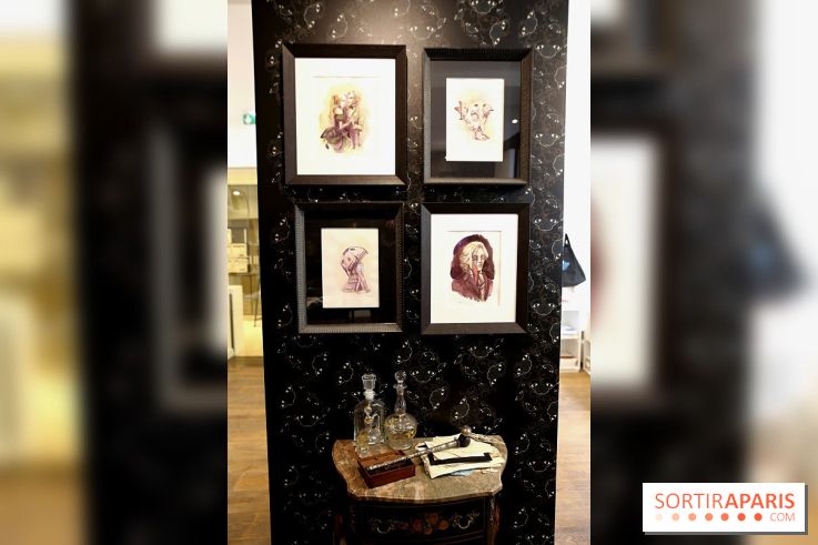 Benjamin Lacombe à la Galerie Gallimard, nos photos - bis
