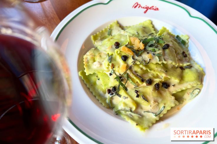 Miglia - Ravioli ricotta, sauge, parmesan