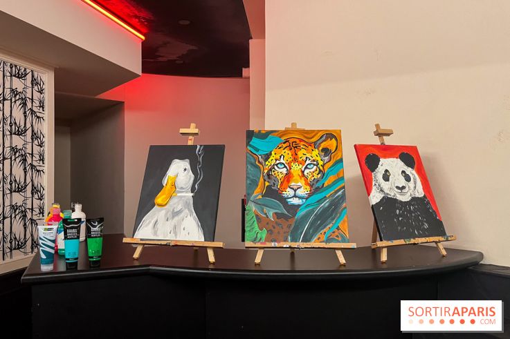 Paint your pet, l'atelier créatif pour peindre votre animal de compagnie - nos photos