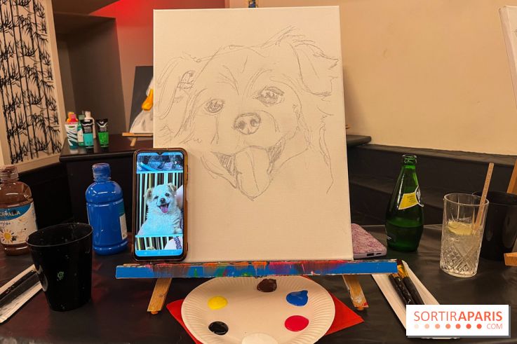 Paint your pet, l'atelier créatif pour peindre votre animal de compagnie - nos photos - image00014