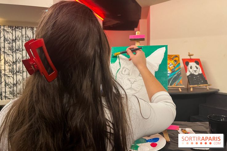 Paint your pet, l'atelier créatif pour peindre votre animal de compagnie - nos photos