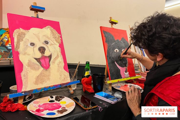 Paint your pet, l'atelier créatif pour peindre votre animal de compagnie - nos photos