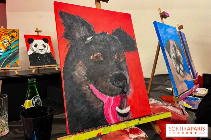 Paint your pet, l'atelier créatif pour peindre votre animal de compagnie - nos photos