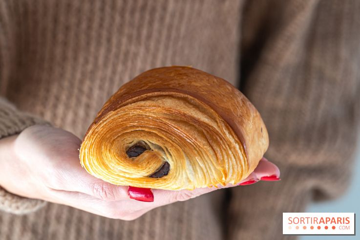 Pleincœur, la boulangerie-pâtisserie de Maxime Frédéric Paris 17e -  pain au chocolat