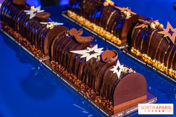 Les bûches et chocolats de Noël de la Maison du Chocolat 2024 -  A7C8369
