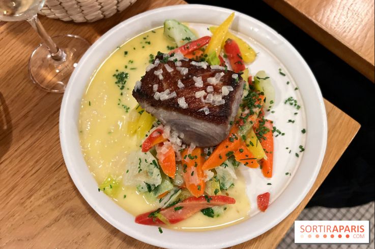 Le Beaucé - Pavé de thon mi-cuit, beurre blanc