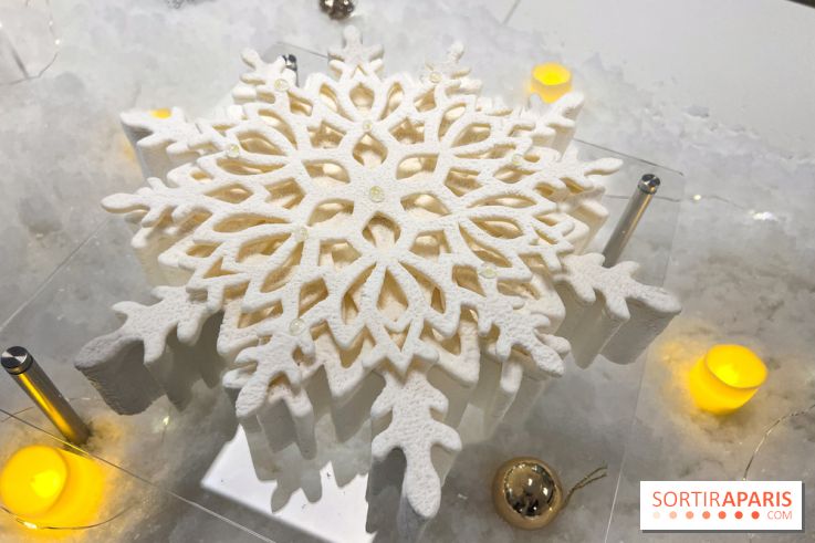 Bûches de Noël 2024 Bo&Mie - Le Flocon