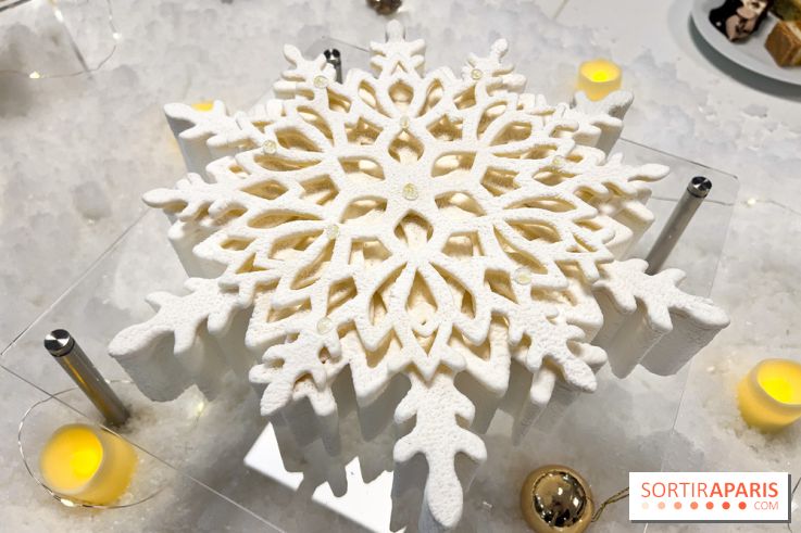 Bûches de Noël 2024 Bo&Mie - Le Flocon