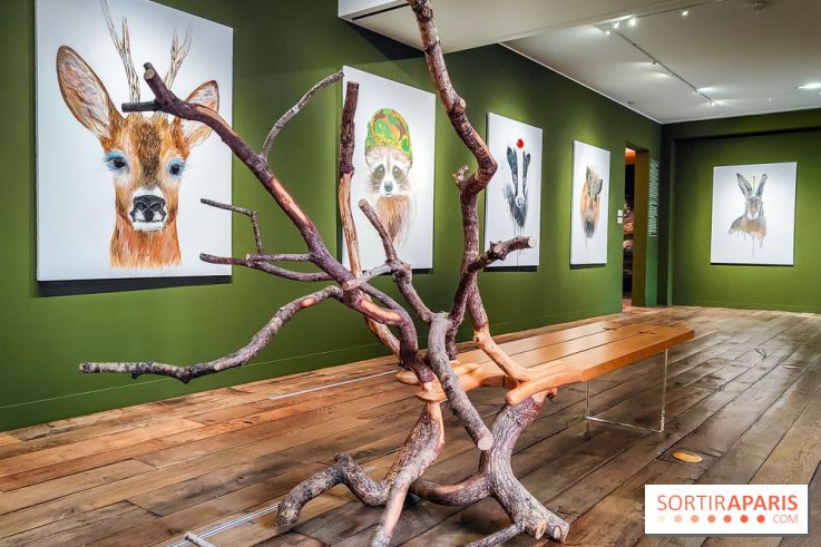 S'éclairer sans fin : l'exposition poétique d'Edi Dubien au musée de la Chasse et de la Nature - photos