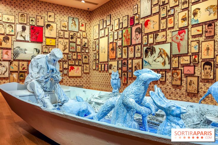 S'éclairer sans fin : l'exposition poétique d'Edi Dubien au musée de la Chasse et de la Nature - photos