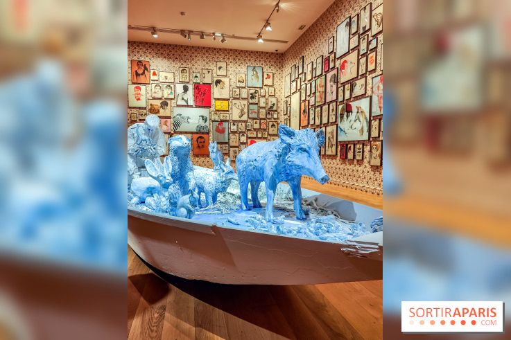 S'éclairer sans fin : l'exposition poétique d'Edi Dubien au musée de la Chasse et de la Nature - photos