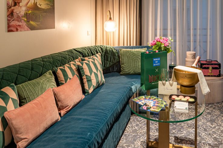 La magie de Wicked à l'Hôtel du Louvre, l'univers du Magicien d'Oz dans les suites Hyatt World Europe