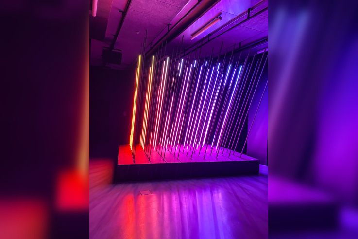 Pulse : nos photos de l'exposition immersive son et lumière à la Gaité Lyrique