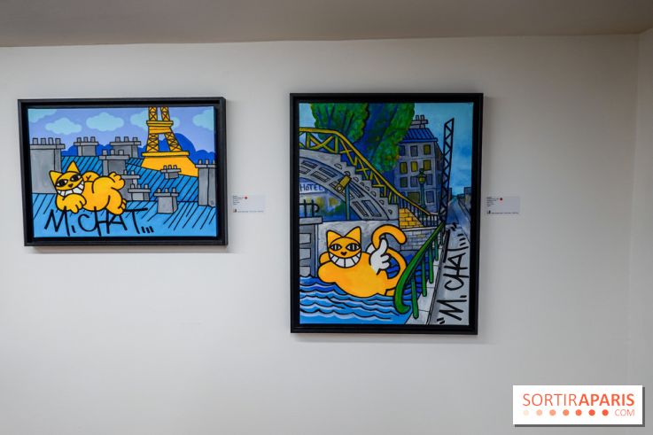 M. Chat, nos photos de son expo à la Galerie Brugier-Rigail - DSC05934