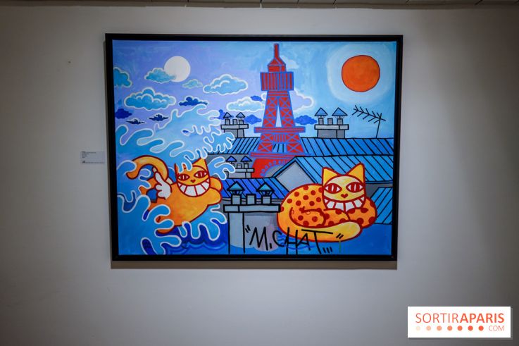 M. Chat, nos photos de son expo à la Galerie Brugier-Rigail