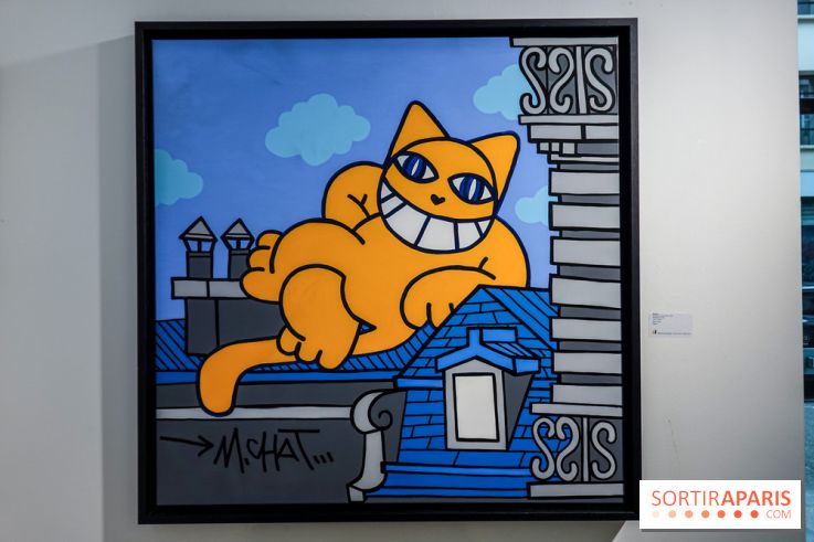 M. Chat, nos photos de son expo à la Galerie Brugier-Rigail
