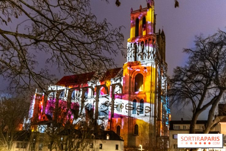 Lueurs de Mantes 2024, le parcours lumineux dans les Yvelines - photos