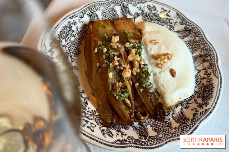 Au Trou Gascon - Endives braisées, sauce Mornay