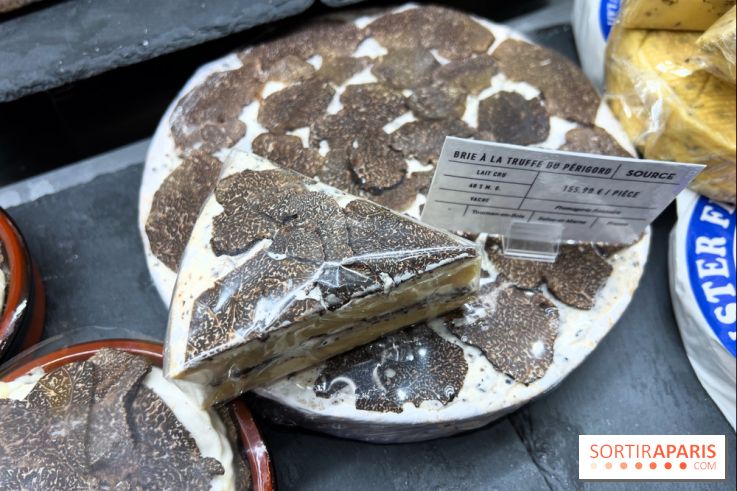 Fromagerie et cave à vin Source - Brie à la truffe