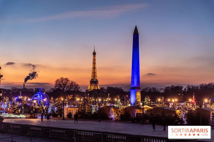 Le Marché de Noël de la Place de la Concorde à Paris -  A7C9393
