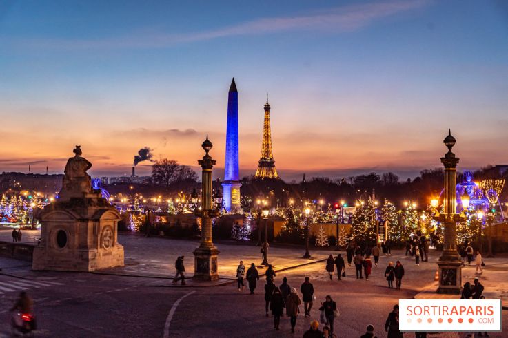 Le Marché de Noël de la Place de la Concorde à Paris