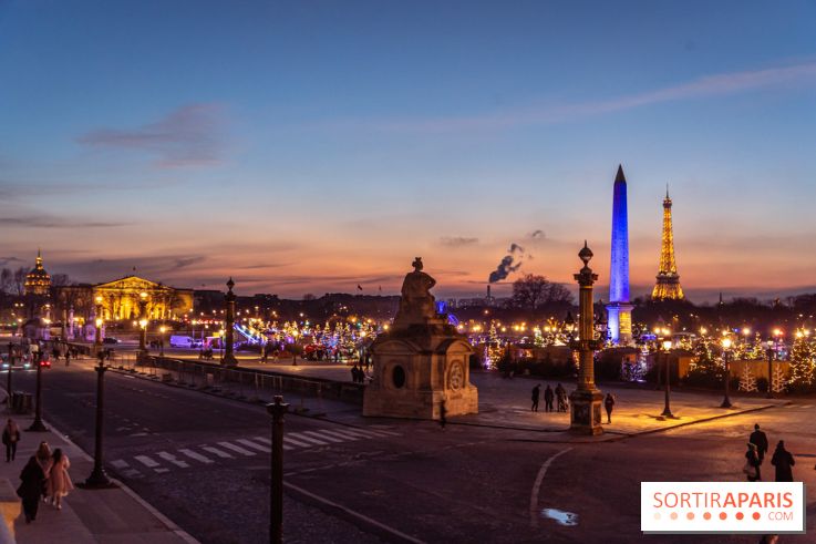 Le Marché de Noël de la Place de la Concorde à Paris