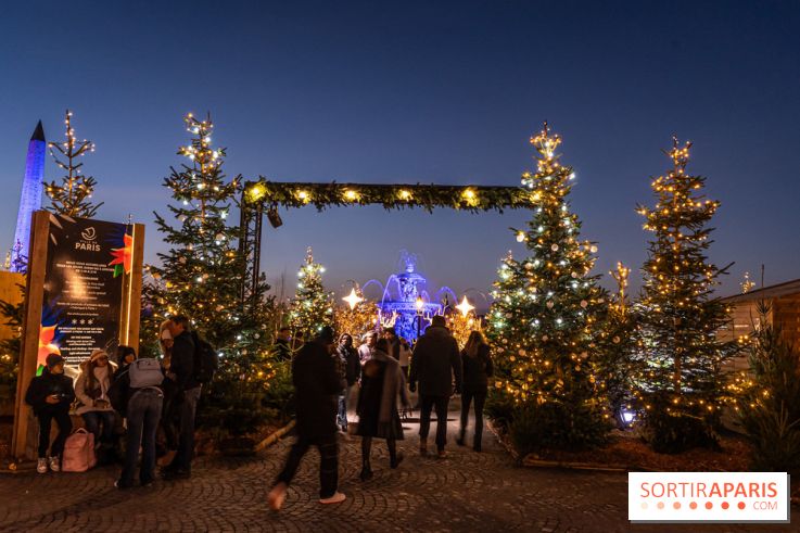 Le Marché de Noël de la Place de la Concorde à Paris -  A7C9413