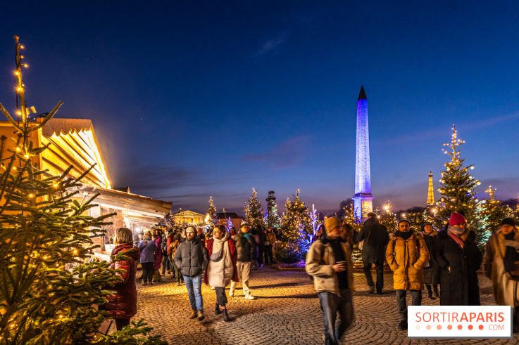 Le Marché de Noël de la Place de la Concorde à Paris