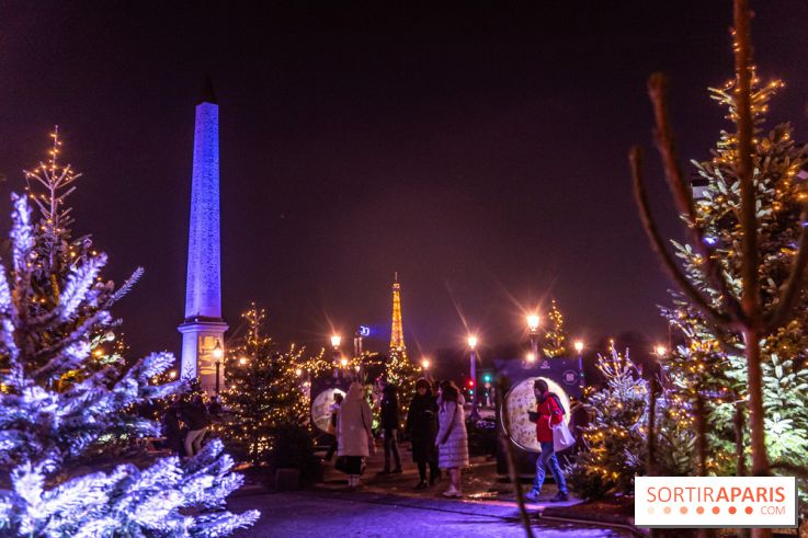Le Marché de Noël de la Place de la Concorde à Paris