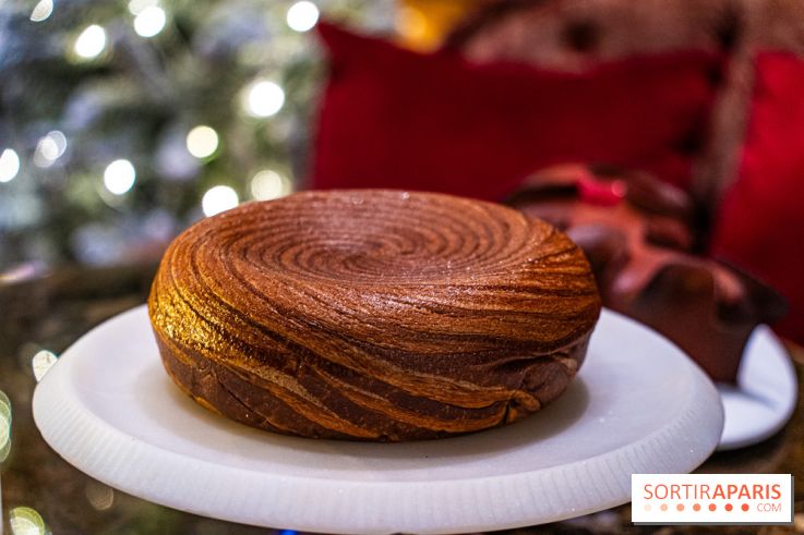 Le salon de thé de Noël du George V pour une pause gourmande - les photos  -  galette des rois