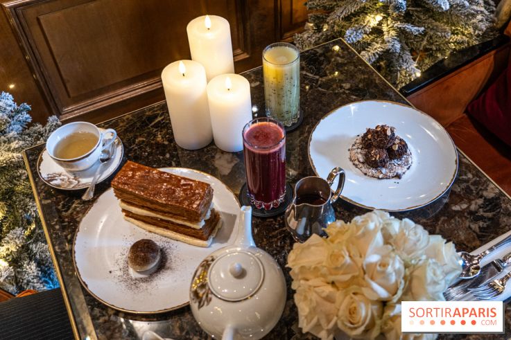 Le salon de thé de Noël du George V pour une pause gourmande - les photos