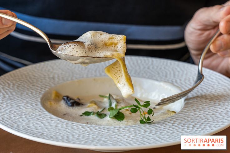 La Table du Château à Dampierre-en-Yvelines, le restaurant face au château - nos photos -  ravioles