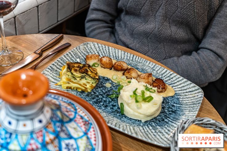 Inalis, le restaurant bistronomique à Fontainebleau - Seine-et-Marne 77 - Photos -  Saint-Jacques et purée de panais