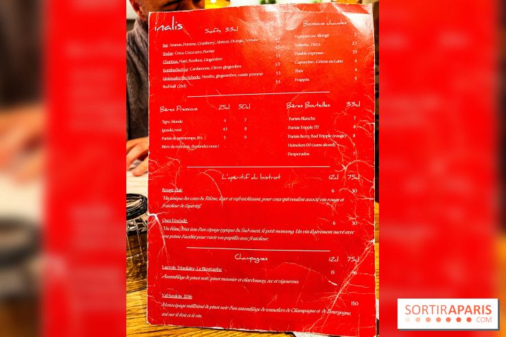 Inalis, le restaurant bistronomique à Fontainebleau - Seine-et-Marne 77 - Photos - carte - menu