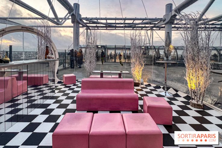 Bulle de rêves : la terrasse d'hiver du restaurant George au sommet du Centre Pompidou