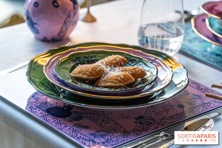 Café Ginori à Paris - tea time et apéritivo Place Vendôme - madeleine pecorino