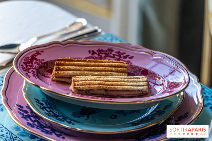 Café Ginori à Paris - tea time et apéritivo Place Vendôme - panini à la truffe fraiche
