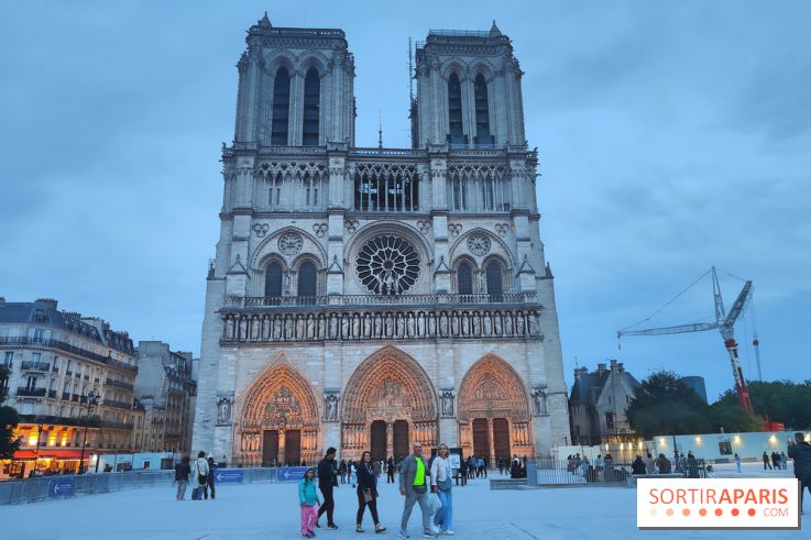 Notre-Dame de Paris - visuels - nuit