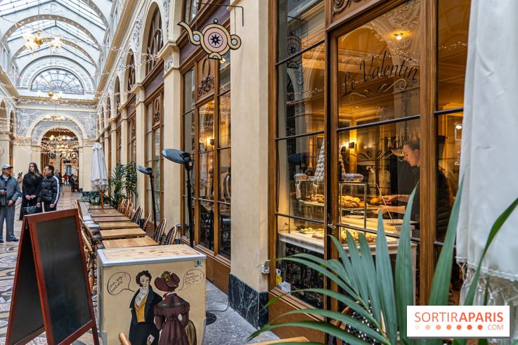 Le Valentin, charmant salon de thé de la Galerie Vivienne